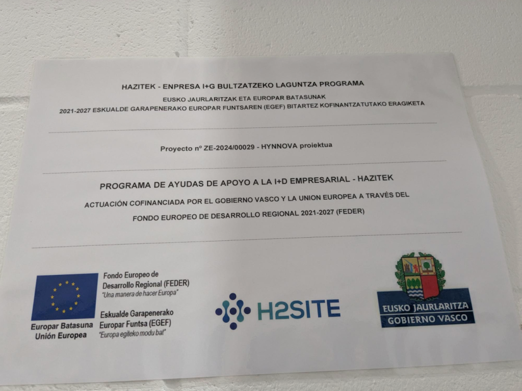 H2SITE participa en el proyecto HYNNOVA para transformar la producción de hidrógeno renovable